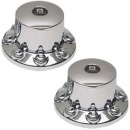 Alcoa Pair Of Rear Hub Cover Kits For 33mm Hex Flange Nuts