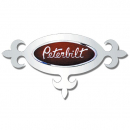 Peterbilt Oval Emblem Accent With Spades