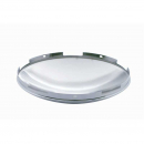 5 Even Notch Front Hub Dome Cap Chrome or Stainless