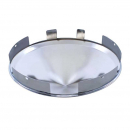 Front Hub Cap Pointed 6 Uneven Notched with 1 Inch Lip