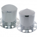 Dome / Pointed Rear Axle Cover 3 Piece Kit in 8 Options