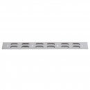 Louvered 2" x 24" Mud Flap Top Plate