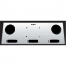 Universal 12 Inch Rear Center Panel - Stainless Steel with Light Holes - Fits Most Trucks - Roadworks 1 Year Warranty