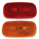 Combination Single Bulb Clearance And Marker Light With Reflex
