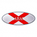 Peterbilt Alabama Flag Emblem