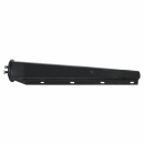 Competition Series Black 30 Inch Spring Loaded Mud Flap Hanger With 1 1/8 Inch Bolt Pattern