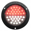 Red And White LED 4 1/4 Inch Combination Reverse And Rear Fog Light 