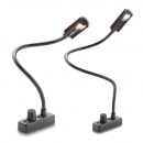 Littlite Halogen Gooseneck Task Light with Horizontal Mount and Top Chassis Neck Extension