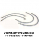 Stainless Dual Wheel Valve Extensions