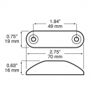 Amber LED Side Marker Light