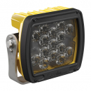 6 Inch By 6 Inch 12-24V LED Work Light With Trapezoid Beam Pattern 
