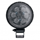 4 1/2 Inch Round LED Work Light With Trapezoid Beam Pattern