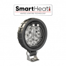 4 1/2 Inch Heated Round LED Work Light With Flood Beam Pattern