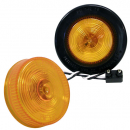 2 1/2 Inch Amber Clearance And Side Marker Light 