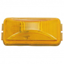 2 1/2 Inch Amber Incandescent Clearance And Side Marker Light With .180 Female Terminals