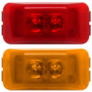 2.5 Inch 2 Diode LED Clearance and Side Marker Light for Vehicles