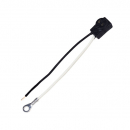 8 Inch Right Angle Two-Wire Plug For Peterson Marker And Clearance Lights