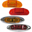 2 LED Slim-Line Clearance/Side Marker Light with 4 Options