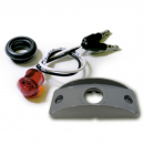3/4 Inch Piranha LED Red Clearance And Side Marker Light