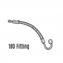 Replacement Stainless Steel Hose For Crossfire Tire Pressure Equalization System