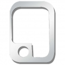 Peterbilt/Kenworth Chrome Plastic Door Handle Trim