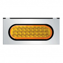 Bumper Light Bracket With One 6 Inch Oval LED