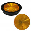 Piranha LED 2 1/2 Inch Amber Clearance And Side Marker Light With Or Without Flange Mount