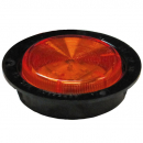 Piranha LED 2 1/2 Inch Red Clearance And Side Marker Light With Or Without Flange Mount