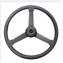 20 Inch "The Beast" Black 3 Spoke Steering Wheel