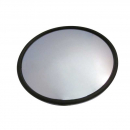 8 Inch Convex Stainless Steel Mirror with Offset Bracket
