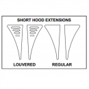 Freightliner Short Hood Extensions