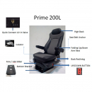Cloth Air Ride Seat Prime Seating