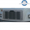 Silver Freightliner FL 60/70/80/106/112 Grill with Bug Screen