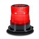 Class 2 Red Tall Dome Pulsator LED Beacon With Suction-Cup Magnet Mount