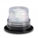 Class 2 Firebolt LED Short Dome Beacon With Permanent 1/2 Inch Pipe Mount 