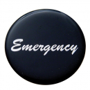 Emergency Air Valve Knob Glossy Sticker