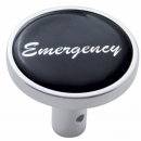 Long Air Valve Knob With Emergency Glossy Sticker