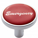 Long Air Valve Knob With Emergency Glossy Sticker