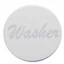 Stainless Dash Knob Plaque With Script