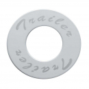 Stainless Steel Plaque for Air Valve Knob