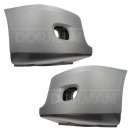 Freightliner Cascadia Heavy Duty Side Bumper with Fog Light Cutouts