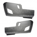 Freightliner Cascadia Heavy Duty Bumper Cover with Deflector & Fog Light Cutouts