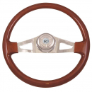 Steering Wheel Pinion 2 Spoke Mahogany