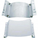 Peterbilt 15 Inch Stainless Air Cleaner Mounting Plate