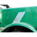 Stainless 2007+ Peterbilt 389 Hood Emblem Stripe Accent