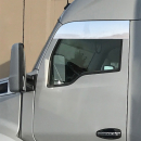 Kenworth T680 And T880 Stainless Steel 8 Inch Chopped Window Trim
