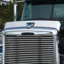 Freightliner Coronado SD 2013 And Newer Stainless Steel Bug Deflector