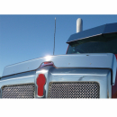 Kenworth T880 2014 And Newer Stainless Steel Bug Deflector