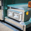 Western Star Constellation 1998 To 2018 Stainless Steel Fender Guard With Curved End And Headlight Accent
