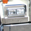 Western Star 4900, FA, And EPA 2007 And Newer Stainless Steel Fener Guard